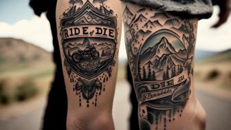 Die Bedeutung des 'Ride or Die' Tattoos: Loyalität, Freundschaft und mehr