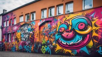 Entdecke die Vielfalt der Streetart in Darmstadt: Ein Rundgang durch die kreative Stadt